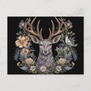 Carte de vacances artistique Nordic Retro Pagan