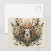 Carte de vacances artistique Nordic Retro Pagan (Devant / Derrière)