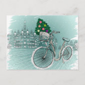 Carte de vacances avec arbre de vacances (Devant)