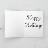 Carte de vacances avec bambou (Intérieur)