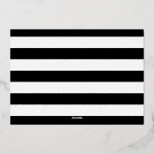 Carte de vacances avec écriture Joy brush (Verso)