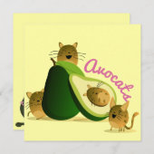 Carte de vacances Avocats (Devant / Derrière)