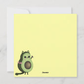 Carte de vacances Avocats (Dos)