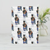 Carte de vacances Bagpiper (Debout devant)