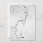 Carte de vacances Be Merry Marble (Dos)