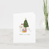 Carte de vacances Bichon (Devant)