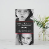 Carte de vacances Black Damas (Debout devant)