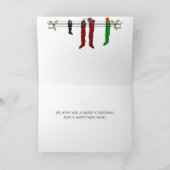 Carte de vacances Blanche Neige et Lumière Dorée (Intérieur)