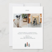 Carte de vacances Bohemian Folk Arch Photo (Dos)