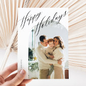 Carte de vacances Boho élégant et moderne