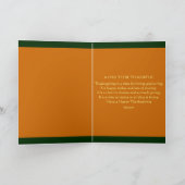 Carte de vacances bon thanksgiving (Intérieur)