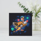 Carte de vacances bon thanksgiving (Debout devant)