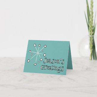 Carte de vacances Bonnes Fêtes