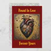 Carte de vacances "Bound By Love" (Devant / Derrière)