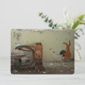 Carte de vacances Bowling Flat (Debout devant)