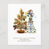 Carte de vacances Budget Mice Christmas Tree (Devant)