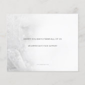 Carte de vacances Budget Pink Orament Company (Dos)