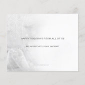 Carte de vacances Budget Red Orament Company (Dos)