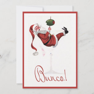 Carte de vacances Bunco