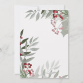 Carte de vacances Cadres photo pour bébé de Noël (Dos)