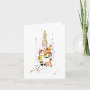 Carte de vacances Caroling