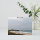 Carte de vacances - carte postale texture lisse (Debout devant)