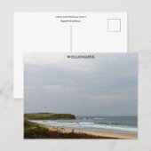 Carte de vacances - carte postale texture lisse (Devant / Derrière)