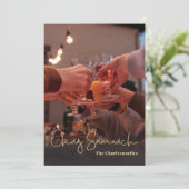 Carte de vacances Chag Sameach (Debout devant)