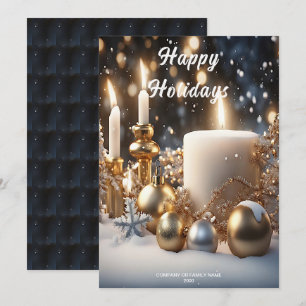 Carte de vacances Chandelles