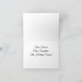 Carte de vacances Chase Snowflakes (Intérieur)