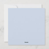 Carte de vacances Chats Mignons (Dos)