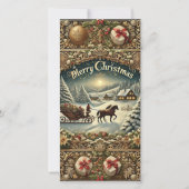 Carte De Vacances Cheer De Leigh À Noël (Devant)