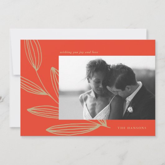 Carte de vacances Cherry Red Sprout (Devant)