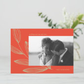 Carte de vacances Cherry Red Sprout (Debout devant)