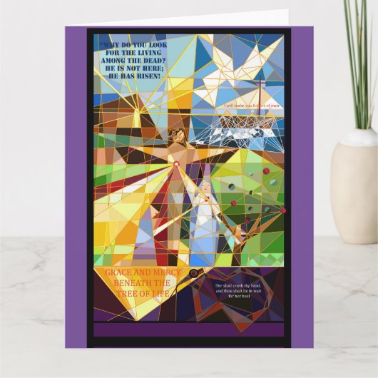 Carte de vacances Christian Lent (Devant)