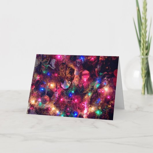 Carte de vacances 'Christmas Glow' - Noël (Devant)