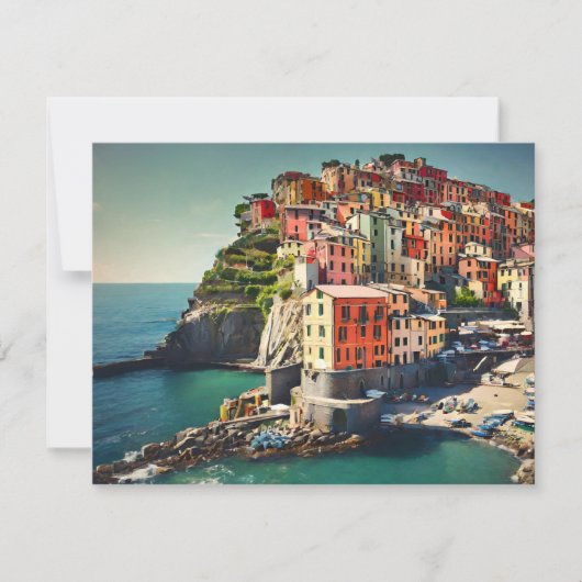 Carte de vacances Cinque Terre Flat (Devant)