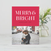 carte de vacances colorée, joyeuse et lumineuse (Debout devant)