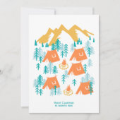 Carte de vacances Coniferous Forest Camping V2 (Devant)