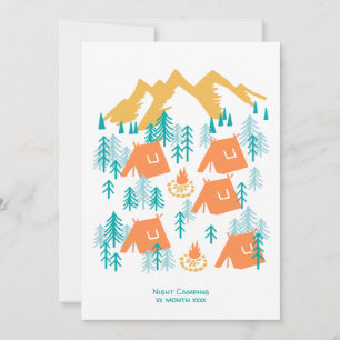Carte de vacances Coniferous Forest Camping V2