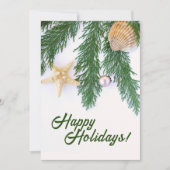 Carte de vacances Coques À feuillage persistant/Me (Devant)