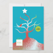 Carte de vacances corporate TREE OF ART (Devant)