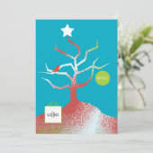Carte de vacances Corporate TREE OF ART (Debout devant)