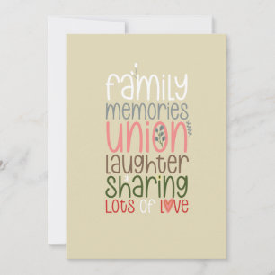 Carte de vacances couleur Spirit de Noël