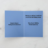 Carte de vacances Cute Beaver (Intérieur)