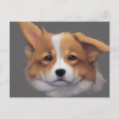 Carte de vacances Cute Corgi (Devant)