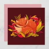 Carte de vacances Cute Fox (Devant / Derrière)