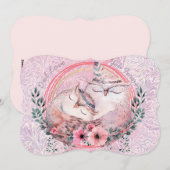 Carte de vacances Cute Owls (Devant / Derrière)