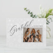 CARTE DE VACANCES D'AFFAIRES Ajouter votre photo (Debout devant)