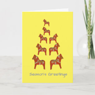 Carte de vacances Dala Horse